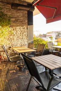 A balcony or terrace at Classes Hotel Airport