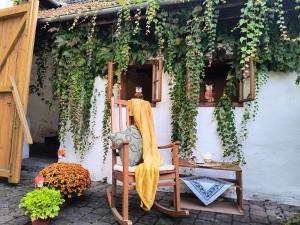 Κήπος έξω από το Chaloupka u Mostu sv Jana v centru Vodňan +4 φωτογραφίες