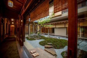 Zahrada ubytování Hotel Utano Kyoto Besho