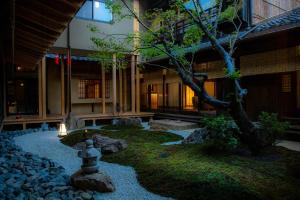Zahrada ubytování Hotel Utano Kyoto Besho