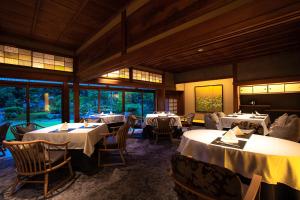 Restaurace v ubytování Hotel Utano Kyoto Besho
