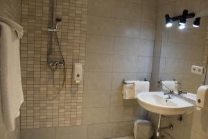 Kúpeľňa v ubytovaní Hostal Mainz