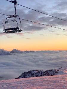 LE RECOIN D'EAUBONNE, charmant 2 pièces pieds des pistes 4 pers Les Balcons de Recoin v zimě
