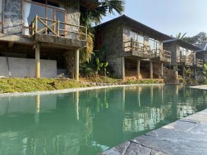 Bazén v ubytování Ha Giang Ecolodge nebo v jeho okolí