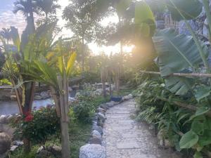 Zahrada ubytování Ha Giang Ecolodge
