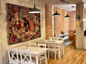 O zonă de relaxare la Metekhi Boutique Hotel