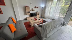 TV a/nebo společenská místnost v ubytování Patras Juliet House