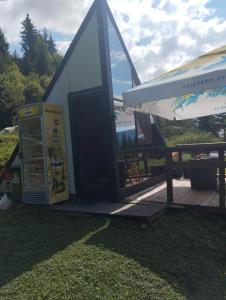 Κήπος έξω από το Casa din Curtea cu cai