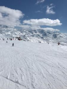 L'Eterlou on pistes,Val Thorens v zimě