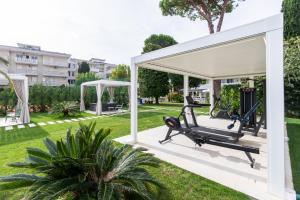 Zahrada ubytování Hotel Al Cigno