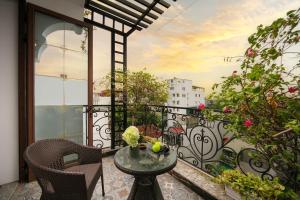 Balkón nebo terasa v ubytování Carillon Boutique Hotel