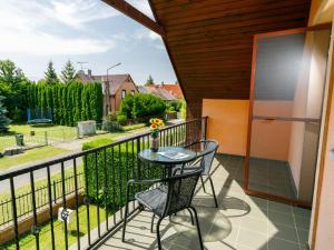 Balkón nebo terasa v ubytování Holiday Home Narcisse by Interhome