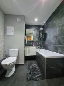 Koupelna v ubytování Apartmán centrum MI