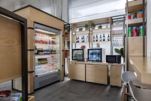 Kuchyň nebo kuchyňský kout v ubytování Hilton Garden Inn Florence Novoli