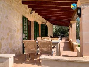 Balkón nebo terasa v ubytování Cas rellotger country house
