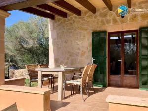 Balkón nebo terasa v ubytování Cas rellotger country house