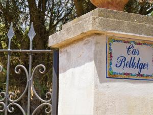 Certifikát, hodnocení, plakát nebo jiný dokument vystavený v ubytování Cas rellotger country house