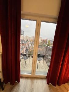 Balkón alebo terasa v ubytovaní Wileńska Express Apartment