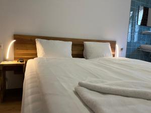 Postel nebo postele na pokoji v ubytování Hotel Drei Könige