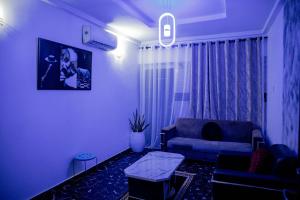 Area soggiorno di Skyrock Hotels Ikeja