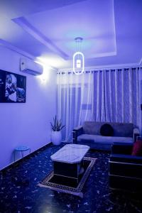 Area soggiorno di Skyrock Hotels Ikeja