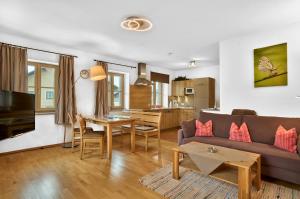 Posezení v ubytování Ferienappartements Fam. Haselberger