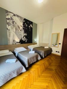 Postel nebo postele na pokoji v ubytování Bovisa House B&B private rooms