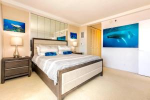Postel nebo postele na pokoji v ubytování KBM Resorts FREE CAR The Whaler Ocean view 1-Bedroom Recently Updated WH2-1169