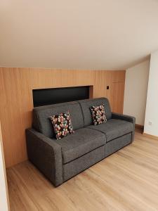 Posezení v ubytování Residence Haus Peder