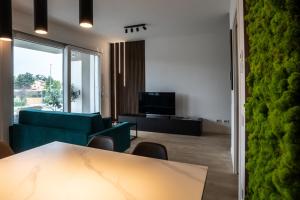 Posezení v ubytování LuxeDesign Apartment