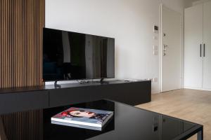 TV a/nebo společenská místnost v ubytování LuxeDesign Apartment + 19 fotografií