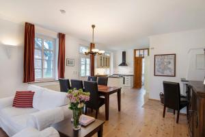 Posezení v ubytování Gut Rattelvitz - Parterre West