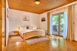 Postel nebo postele na pokoji v ubytování Ferienappartements Fam. Haselberger
