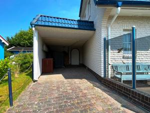 En balkon eller terrasse på Friesenhaus für 2 + 2 billeder