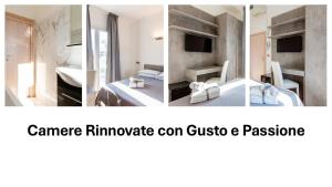 Letto o letti in una camera di ClubHotel Residence Cesenatico