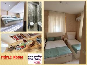 Postel nebo postele na pokoji v ubytování Rota Star Hotel Beyoğlu