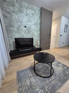 TV a/nebo společenská místnost v ubytování LUNY CITY Center