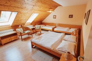 Postel nebo postele na pokoji v ubytování Penzion Bene + 37 fotografií