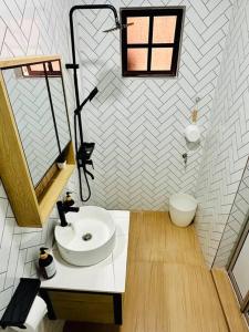 Et badeværelse på My Muji Homestay I Massage Chair I Wifi 500 Mbps + 48 billeder