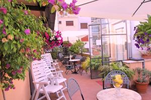 Balkón nebo terasa v ubytování Hotel Novecento