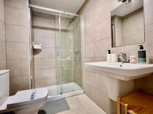 Kúpeľňa v ubytovaní Apartamento Aguanaz 1