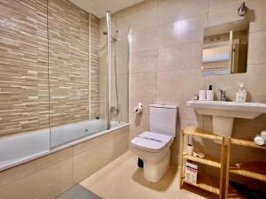 Kúpeľňa v ubytovaní Apartamento Aguanaz 1