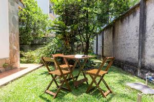 Zahrada ubytování Memora Guesthouse Curitiba - Quartos em Casa próximo ao Parque Bacacheri
