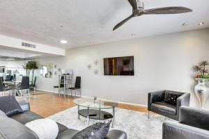 a living room with a couch and a table at Scottsdale Biohack Healthy Dream Retreat! in Phoenix
