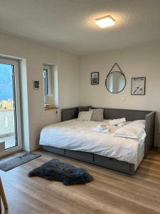 Voodi või voodid majutusasutuse 4 valleys Modern appartment with free parking toas