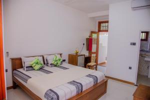 Postel nebo postele na pokoji v ubytování Hispaniola inn