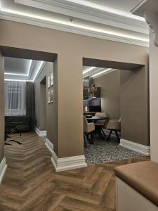 Posezení v ubytování Apartament Twin I