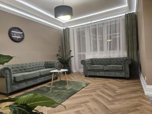 Posezení v ubytování Apartament Twin I