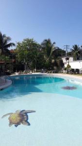 Swimmingpoolen hos eller tæt på Casa Alce