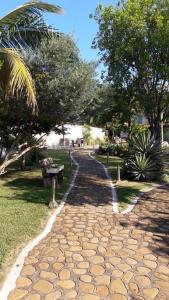 En have udenfor Casa Alce